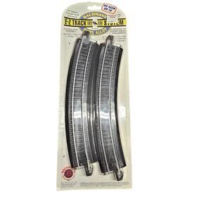 Bachmann e-z track system snap together train tracks christmas village vintage